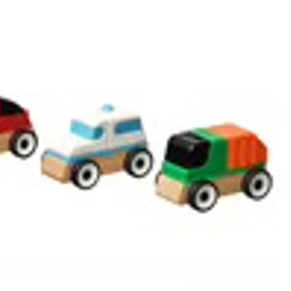 Rule the Streets with the IKEA LILLABO 4-Piece Vehicle Play Set - Picture 3 of 3